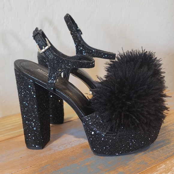 MICHAEL KORS PLATFORM HEELS SZ 6.5 - Picture 12 of 16